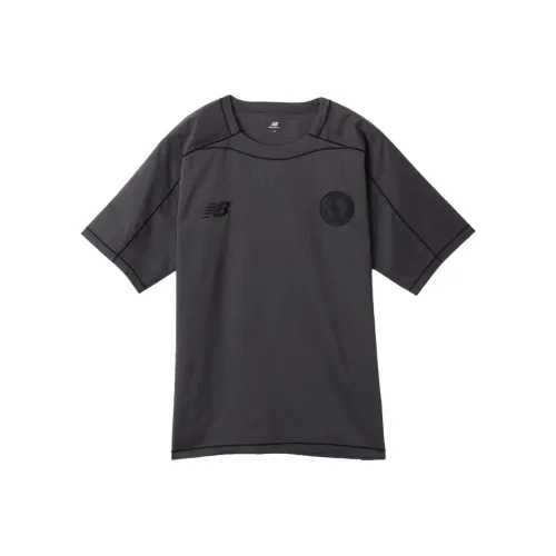 New Balance совместный бренд SS25 Сетка STRECH Ткани вязаные T Рубашка Унисекс