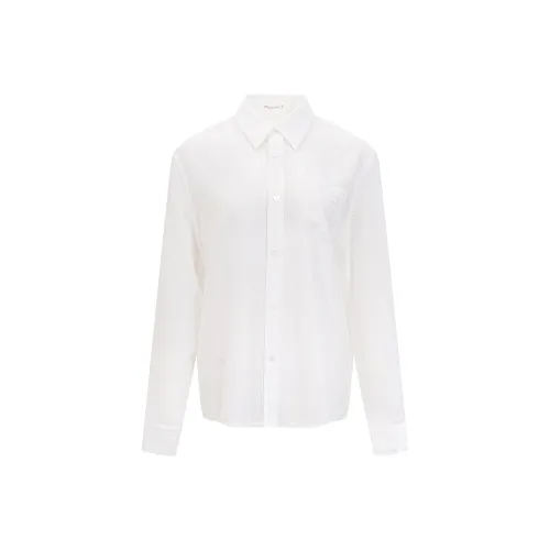 Ariseism Свободный крой Прозрачный Длинный рукав Рубашка Женская ОСЕННИЙ Топ Женский