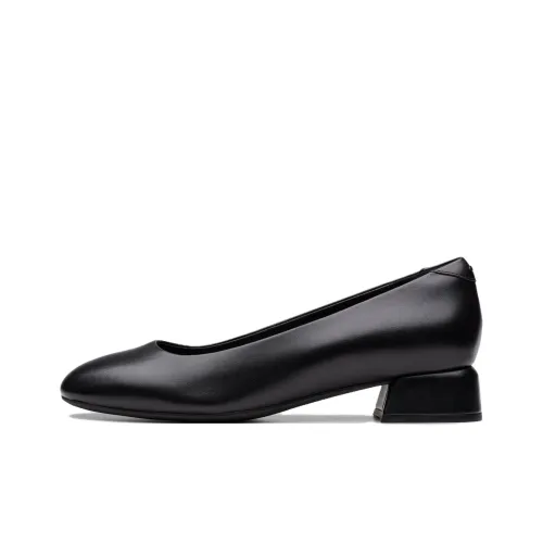 Clarks Высокие каблуки Черный Женские