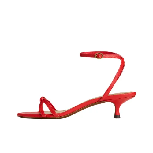 Polo Ralph Lauren One Ремень Сандалии 4,5 см Женские Красные