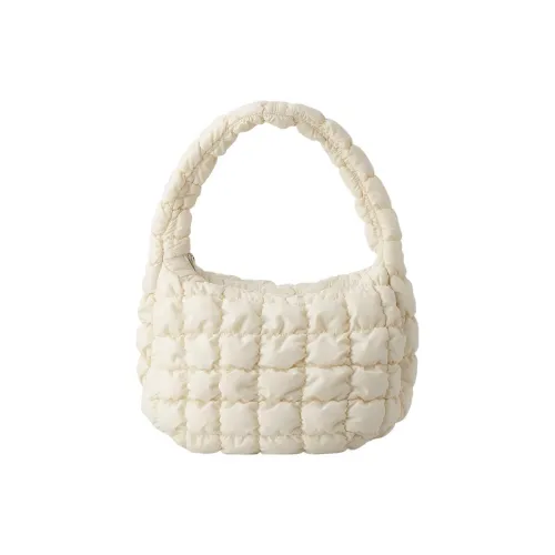 COS Переработанный полиэстер Одно плечо Сумка Мини Женские Крем