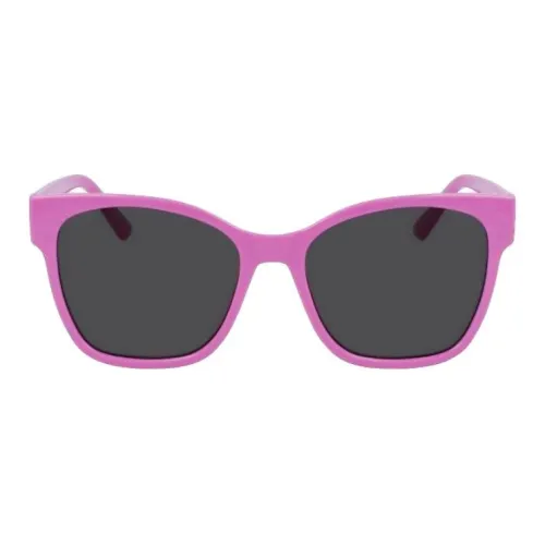 KARL LAGERFELD Пластик Квадратные Солнцезащитные очки Женские Розовые
