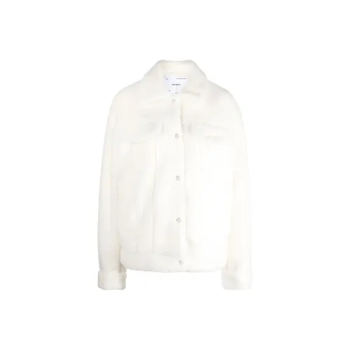 Axel Arigato Вельвет Feel Пальто Женское Белое