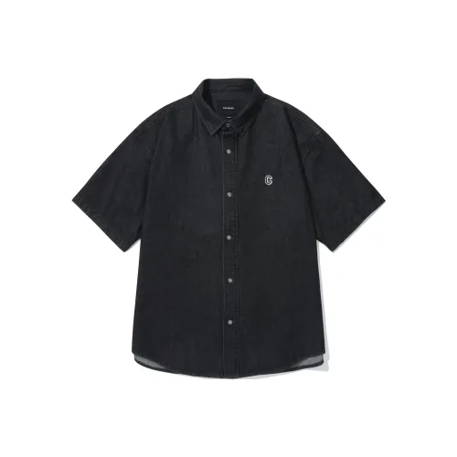 COVERNAT Черный Унисекс Рубашки