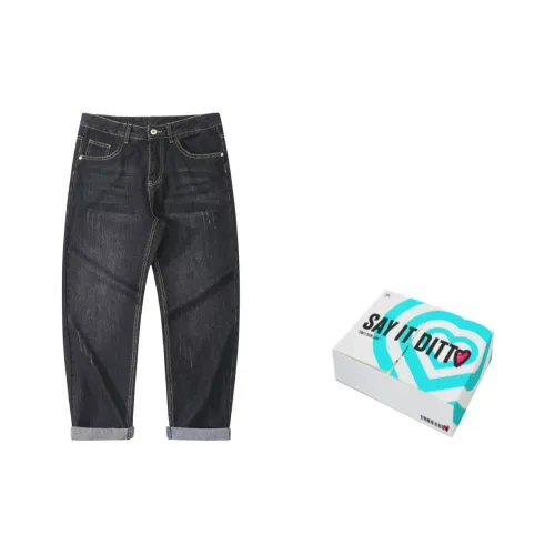 FAIRWHALE Унисекс Джинсы