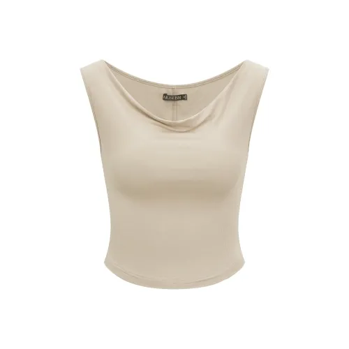 Ariseism Топ на бретелях Лето Верхняя одежда Облегающий крой Топ Женские