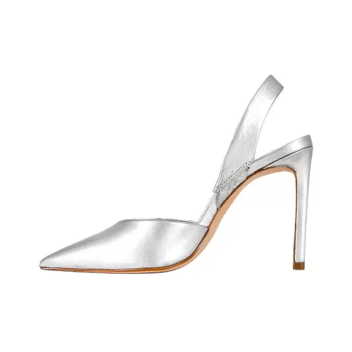 Schutz LOU Узкий каблук Высокие каблуки 10 см Женские Серебряный