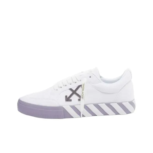 OFF Белый Vulcanized Low Top Кеды Мужские