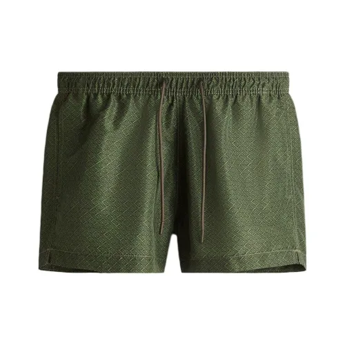 H&M Темно-зеленые мужские плавательные шорты