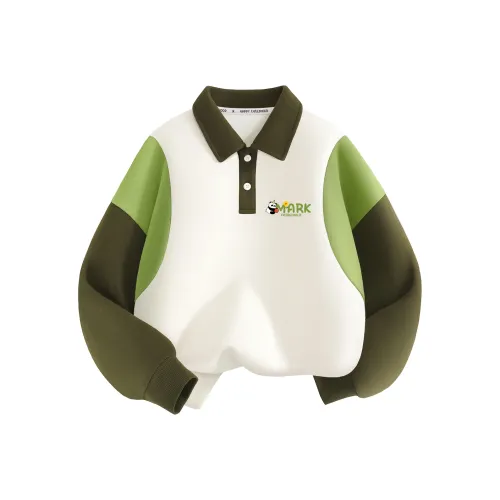 FAIRWHALE Стильный Спортивный Толстовка Многоцветный Длинный Рукав Осенний Зимний Детский