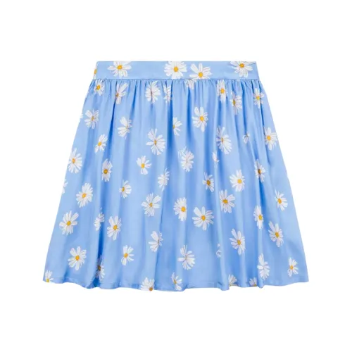 MOSCHINO Маргаритка Полный принт Умеренный Юбка Лето Дети 3-7 лет Бирюзовый