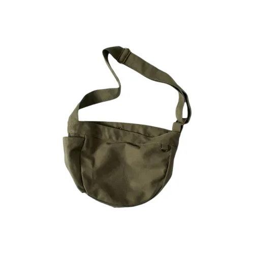 FREAK'S STORE Хлопок Сумка через плечо Мини Унисекс Оливковый