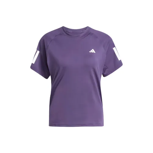 Adidas 3 Stripes Рукав реглан T-рубашка Женская