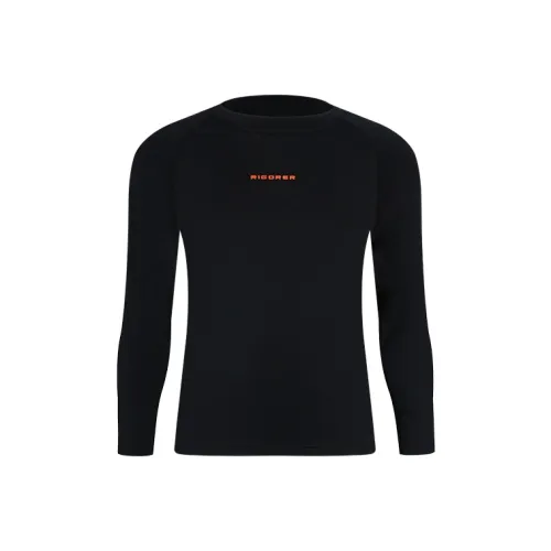 RIGORER Длинный рукав флисовый с подкладкой компрессионный базовый слой для подростков