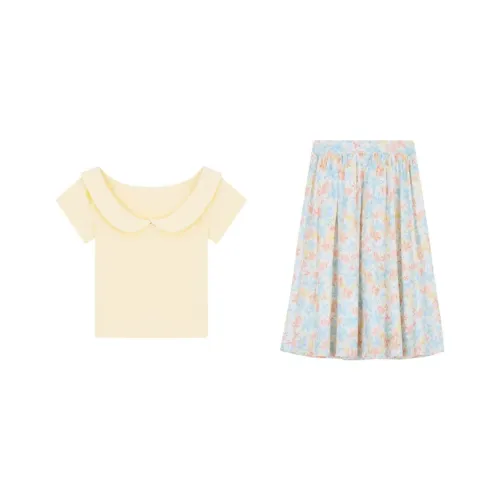 GEZITAI Женские комплекты с юбкой