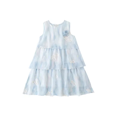 Than than me Синие Платья для школьниц