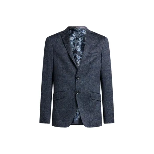 ETRO Синий Мужской Деловой Костюм