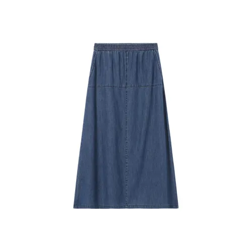 LUYOUYE Деним Длинная Юбка Женская