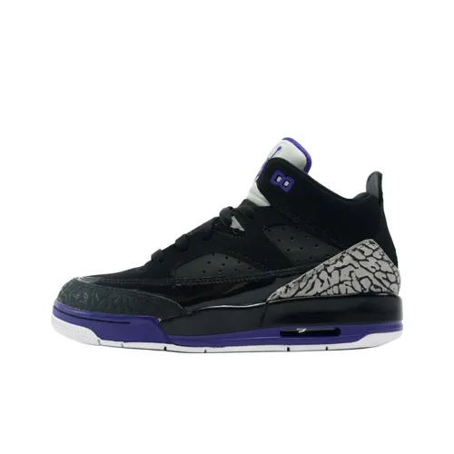 Джордан Son of Mars Детские баскетбольные кроссовки Черные Подростки