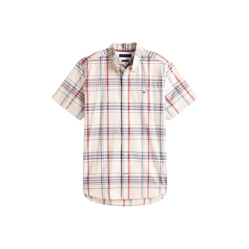 Tommy Hilfiger Бежевые Мужские Рубашки