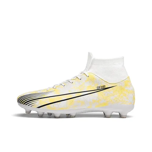 Kung Fu Partners Износостойкий Легкий Амортизация Высокий Топ Детская Футбольная Обувь Подростки