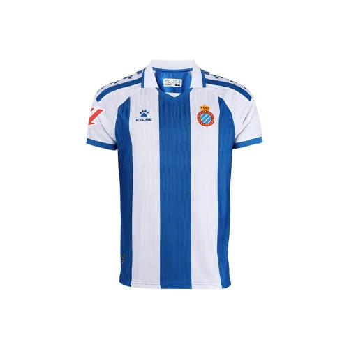 KELME Цветной синий Белый Унисекс Футбольные Джерси