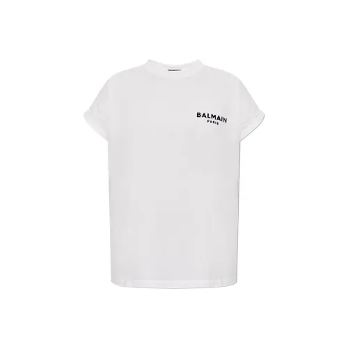 BALMAIN Белые Женские Футболки