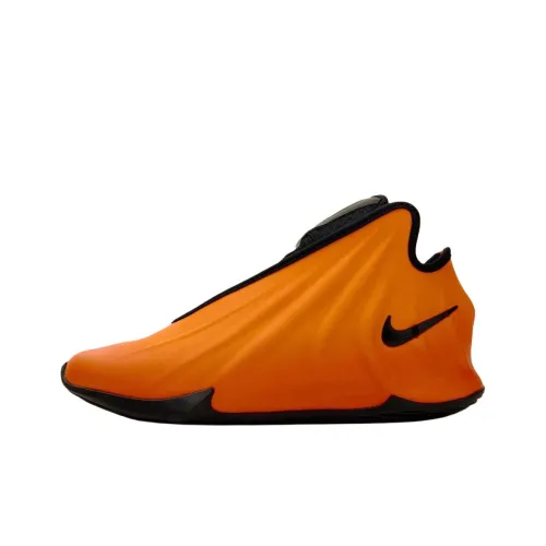 Nike Slip-Resistant Abrasion-Resistant MID Баскетбольные кроссовки Мужской Апельсин