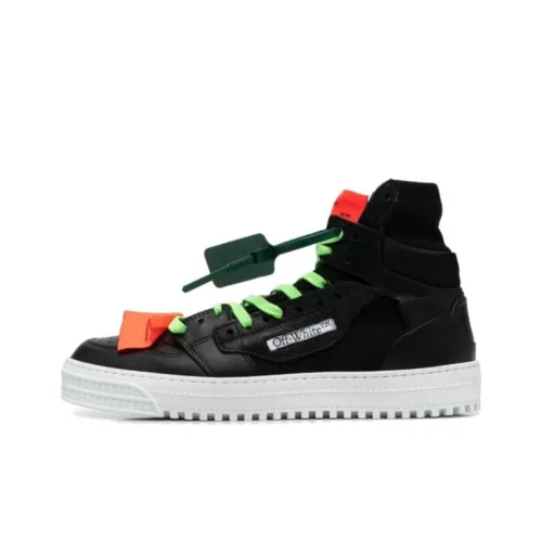 OFF Белый OFF COURT Высокий Топ Стильный Скейтбординг Мужской Черный