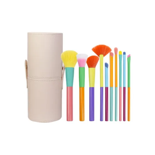 Stubborn 10 шт Мягкий Акварель Набор Кистей для Макияжа Одежды Полный Комплект Многоцветный Портативный Инструмент для Макияжа