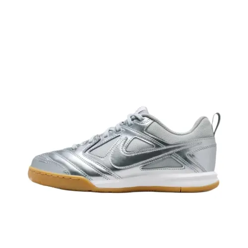 Nike Gato Collection Детские футбольные бутсы с низким верхом, серебряные, Kids