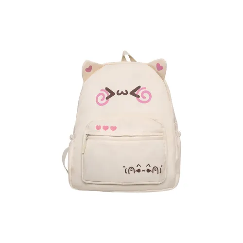 Vack Нейлон Рюкзак Стандартный Унисекс Белый Розовый Синий