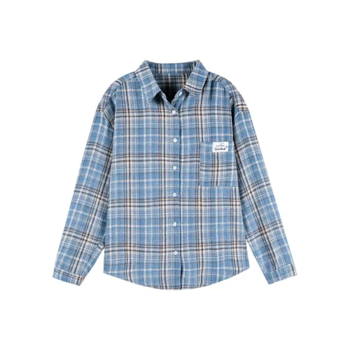 Coolhut Синий Женские Рубашки