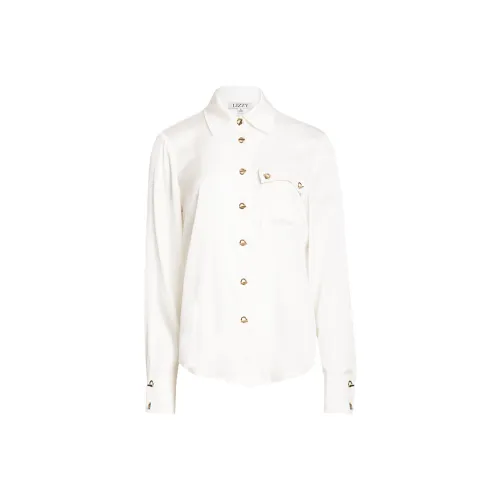 LIZZY Экрю Женские Рубашки
