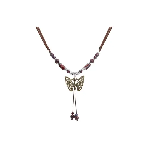 YUOFFICIAL Цветное стекло Ожерелья Женские