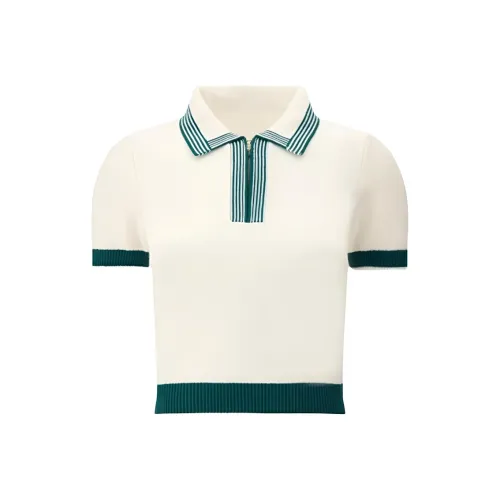 Leather Cat Белый Женские Трикотаж