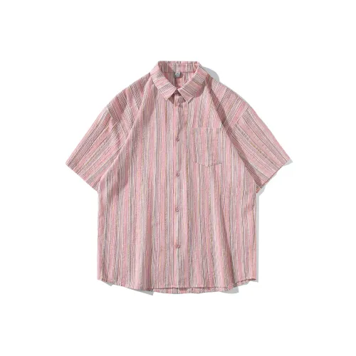 A3G4 Розовый Унисекс Рубашки