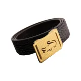 Золотая пряжка, кофейный ремень (консервы Be Trimmed)