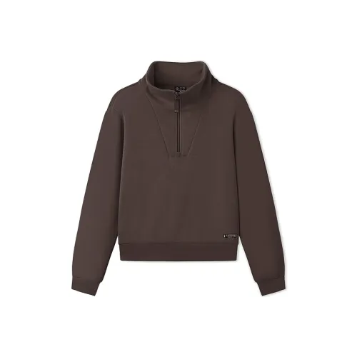 Skechers Темный карамельно-коричневый/05U5 Женские толстовки