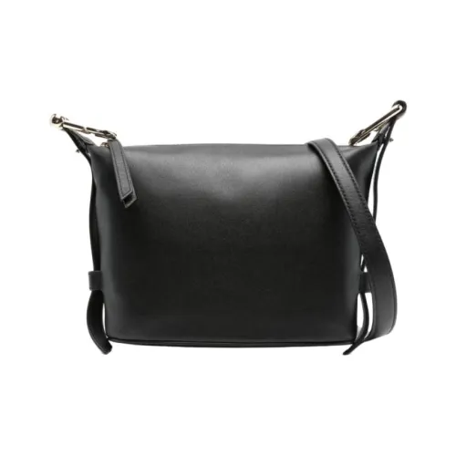 Furla Телячья кожа Сумка через плечо Женская Черная