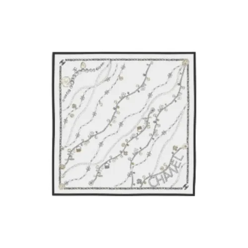 CHANEL Шелковые шарфы Унисекс