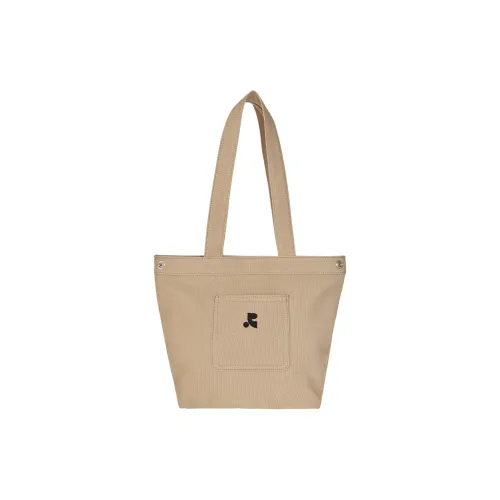 Rest Recreation Хлопок Тоут Сумка Сумка для покупок Сумка на плечо Мини Женская Бежевая