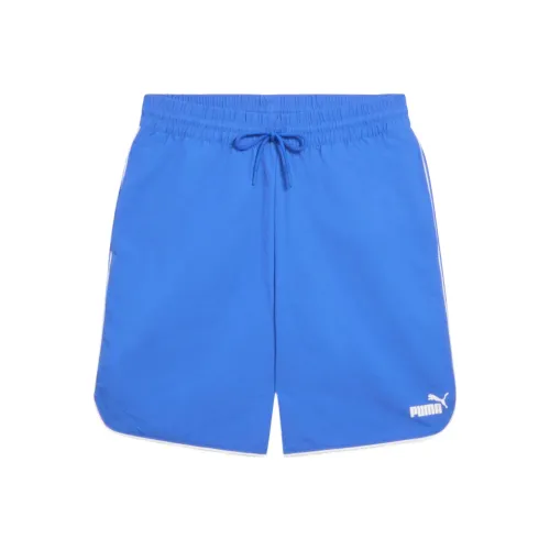 PUMA Вязаные ткани Синий Мужской Повседневный Шорты