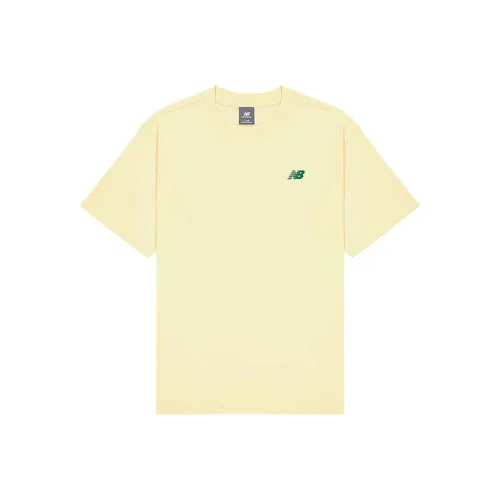 New Balance Светло-желтые Мужские T-рубашки