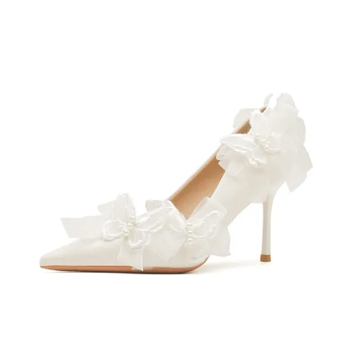 CAOT Узкий каблук Высокие каблуки Женские Белые