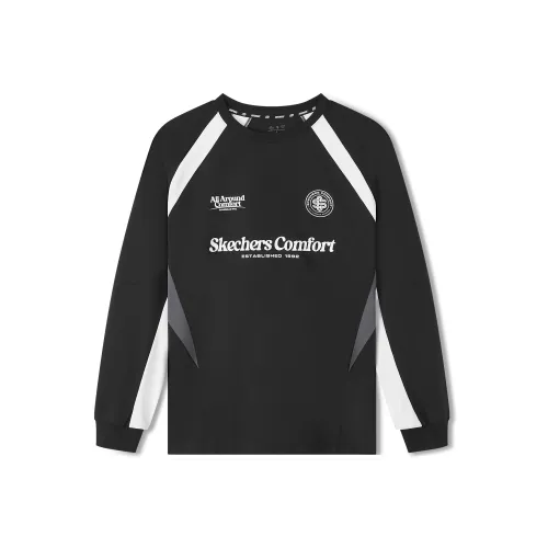 Skechers T-Shirt Унисекс Угольный Черный