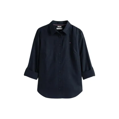 Tommy Hilfiger Морской синий Женские Рубашки