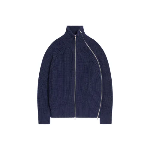 DRIES VAN NOTEN Морской синий Мужские свитеры