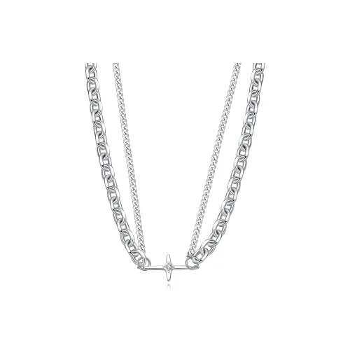 Asia Star Титановые стальные ожерелья для мужчин