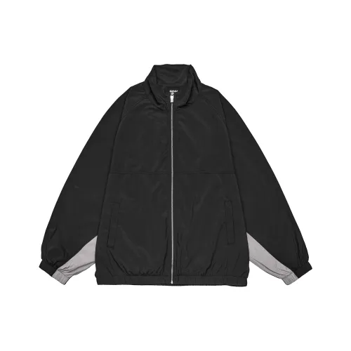 GOGOSOON Воротник-стойка Куртка Силуэт Пальто Унисекс